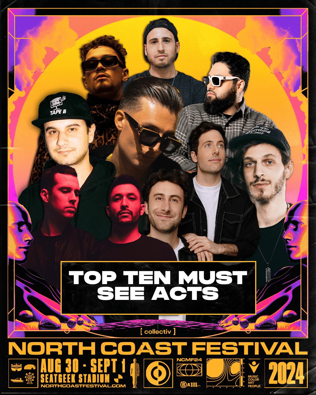 Top Ten Must See Acts At North Coast Music Festival 2024 β Windy City Raves